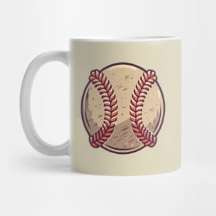 Vintage Baseball ball Mug